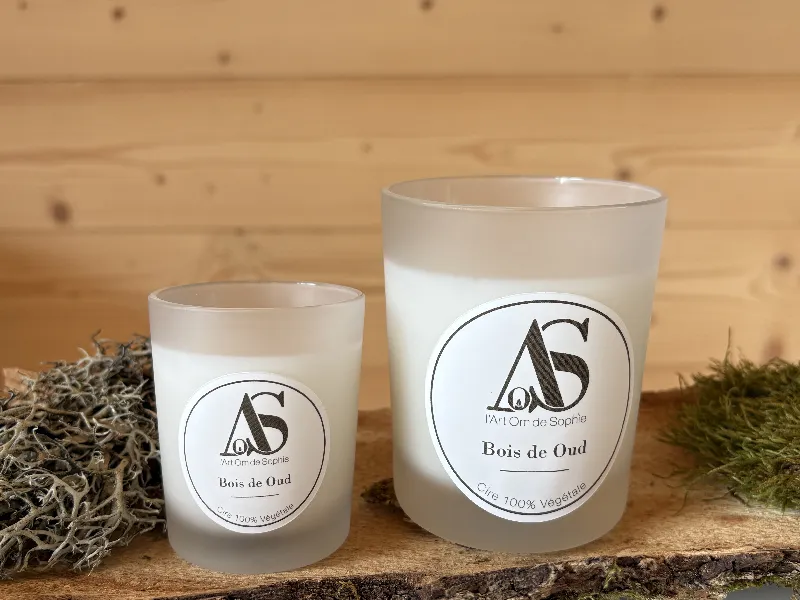 Bougie parfumée Bois de Oud