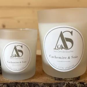 Bougie parfumée Cachemire et soie