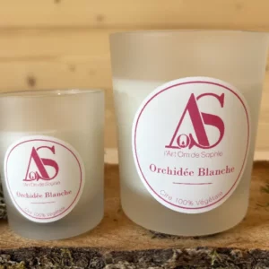 Bougie parfumée Orchidée blanche