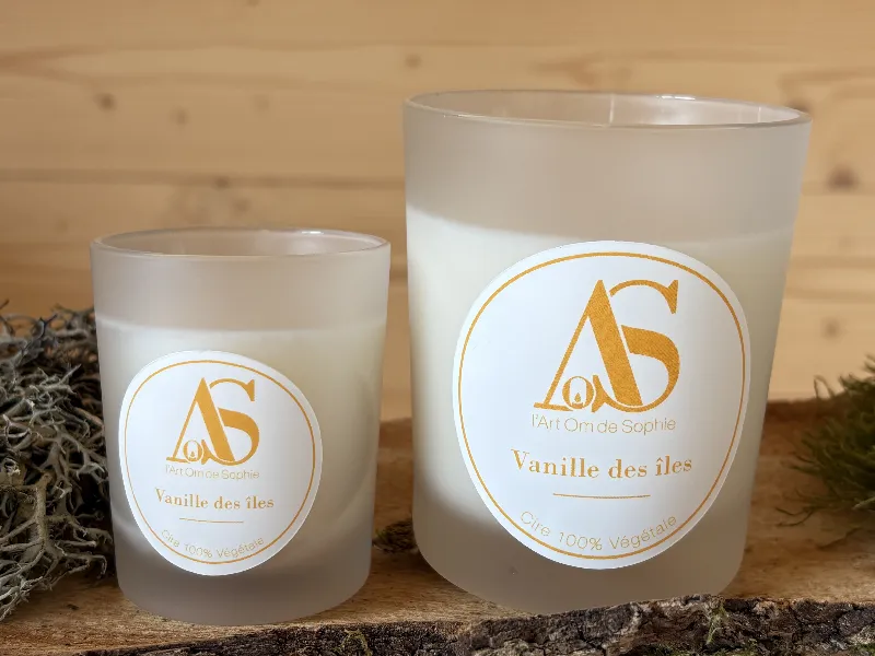Bougie parfumée Vanille des îles