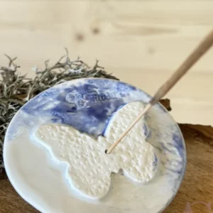 Porte encens Papillon et diffuseur d'huile essentielle