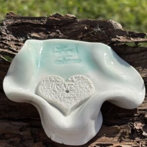 Porte encens froissé