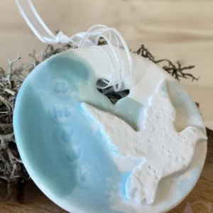 Cœur Colombe Amour & Diffuseur Huile essentielle