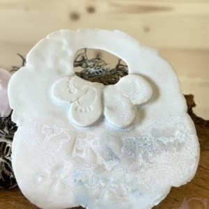 Bavoir "A l'aventure" en porcelaine