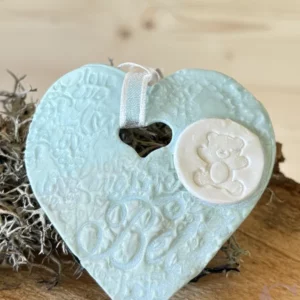 Cœur en porcelaine & Diffuseur P'tit lutin