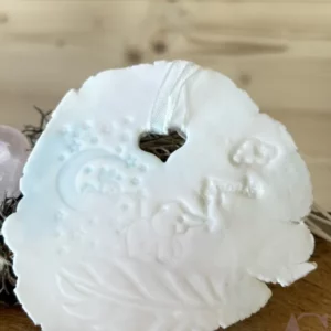 Dentelle "Paradis d'enfant" en porcelaine extra blanche