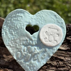 Cœur en porcelaine & Diffuseur P'tit lutin