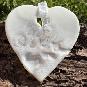 Cœur en porcelaine P'tit lutin