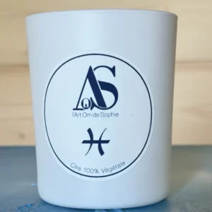 Bougie énergétique parfumée "Chemin d'Âme" Poisson