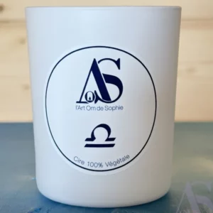Bougie énergétique parfumée "Chemin d'Âme" Balance